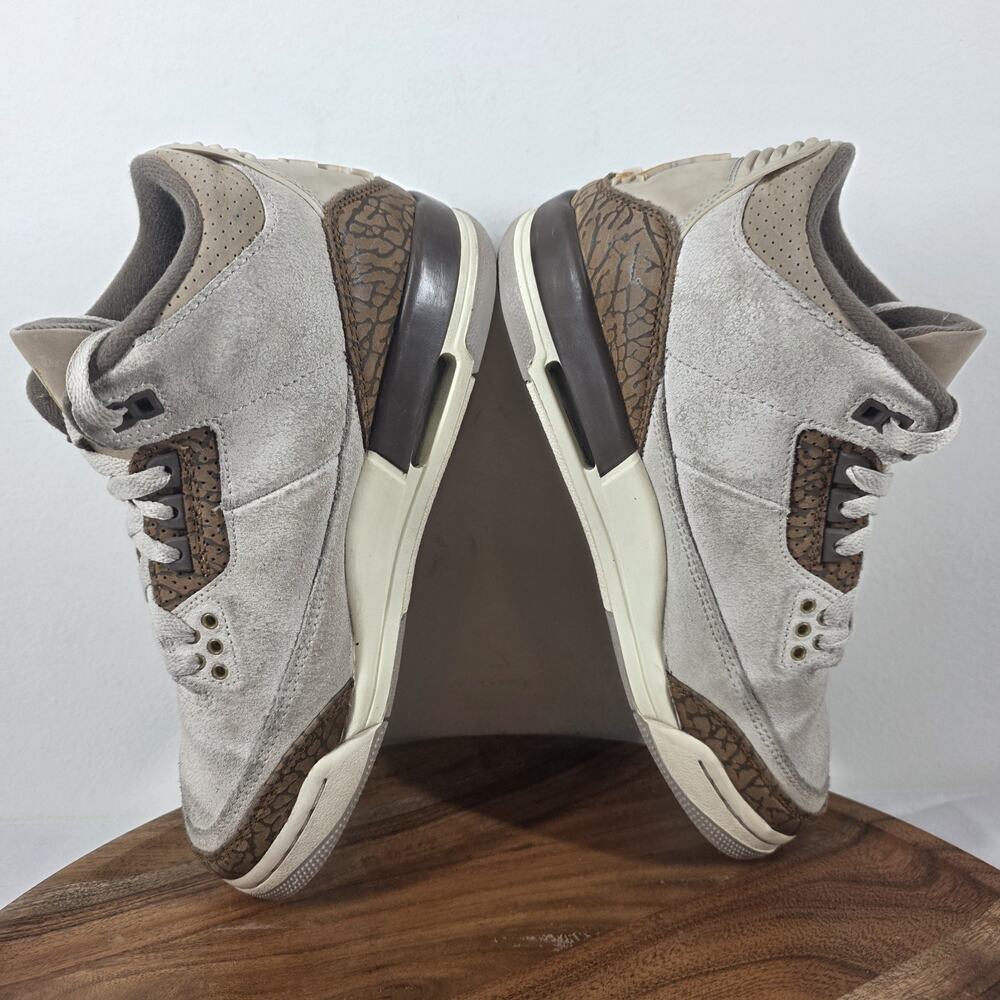 Jordan 3 Retro Low Palomino Womens Brown White Size 7.5 Shoes Sneakers - Picture 6 of 13